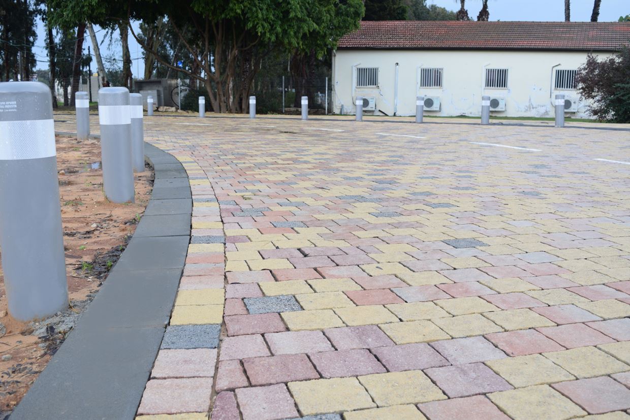 אבן מעבר חציה חריש+רגיל